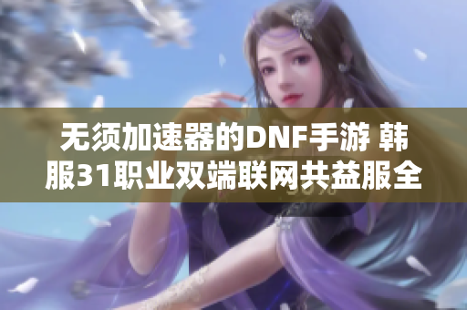 无须加速器的DNF手游 韩服31职业双端联网共益服全解析