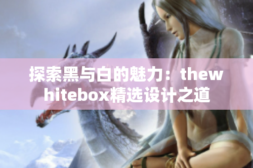 探索黑与白的魅力：thewhitebox精选设计之道