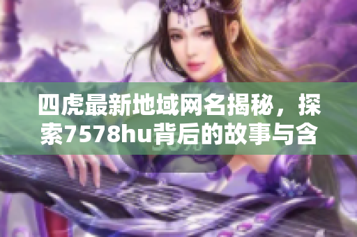 四虎最新地域网名揭秘，探索7578hu背后的故事与含义