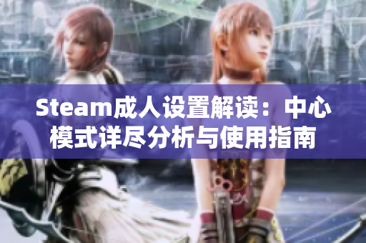 Steam成人设置解读：中心模式详尽分析与使用指南