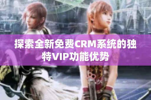 探索全新免费CRM系统的独特VIP功能优势