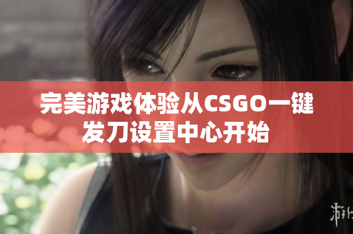 完美游戏体验从CSGO一键发刀设置中心开始