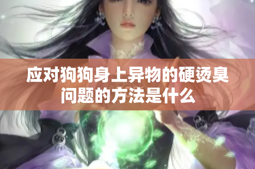 应对狗狗身上异物的硬烫臭问题的方法是什么