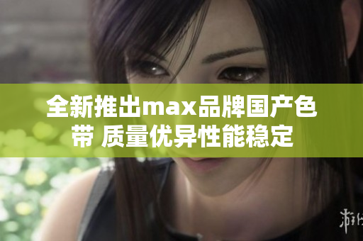 全新推出max品牌国产色带 质量优异性能稳定