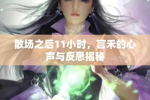 散场之后11小时，言禾的心声与反思揭秘