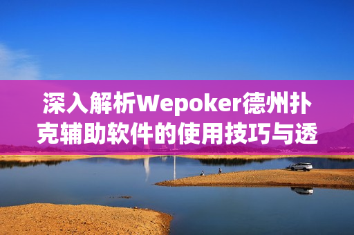 深入解析Wepoker德州扑克辅助软件的使用技巧与透视功能