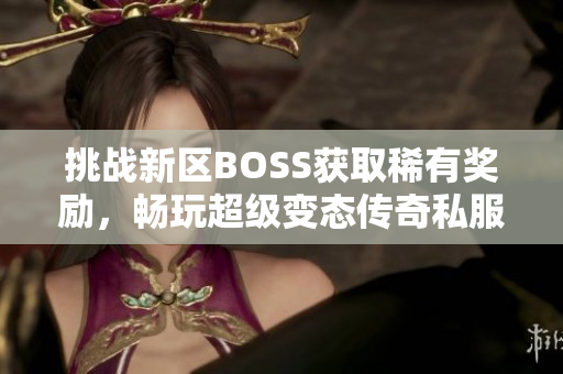 挑战新区BOSS获取稀有奖励，畅玩超级变态传奇私服大冒险