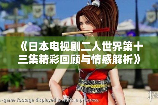 《日本电视剧二人世界第十三集精彩回顾与情感解析》