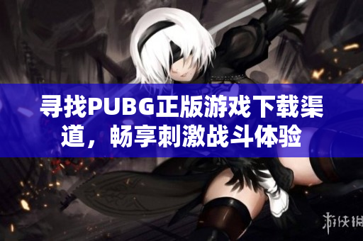 寻找PUBG正版游戏下载渠道，畅享刺激战斗体验