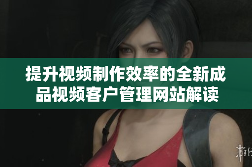 提升视频制作效率的全新成品视频客户管理网站解读
